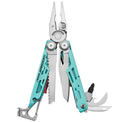 Мультитул LEATHERMAN SIGNAL AQUA/SILVER 833187